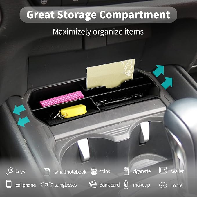 for 2023-2026 Mazda CX-50 Center Console Organizer | for 2023 2024 2025 2026 Mazda CX-50 Console Tray Storage Box Secondary Tray 2023-2026 CX50 Accessories (for Central Console)