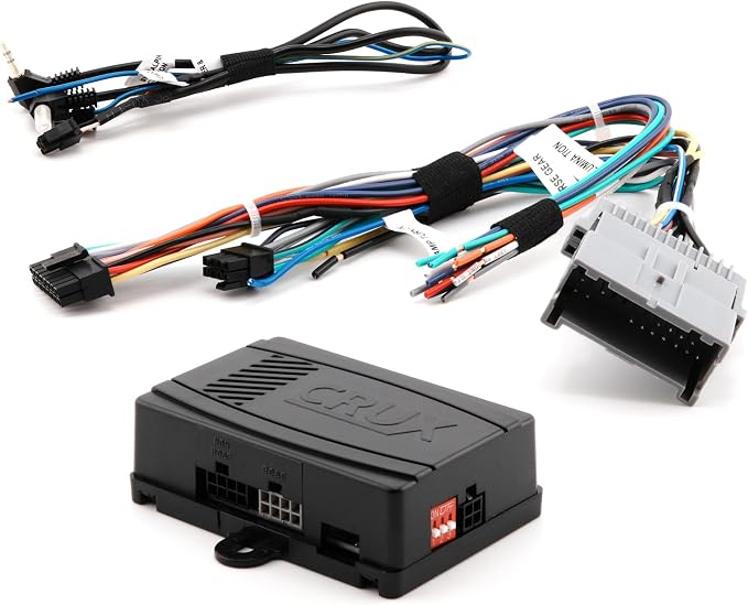 SWRGM-48 radio replacement interface retains Steering Wheel Control functionality and factory Chime features on select GM Class II vehicles with Bose Amplified & Non-Amplified Systems (2002-2013)