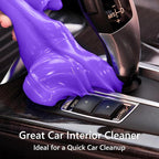 Car Cleaning Gel Clean Putty, Universal Car Interior Cleaner Slime, Perfect Cleaning Kit Supplies, Auto Detailing Tools Accessories, Dust Remover Gifts for Men Women Purple (70g)