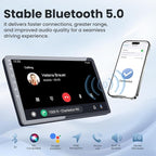 [8core 4+64G] Android 13 Car Radio Stereo for Jeep Patriot Compass 2010-2016: Upgrade 1280 * 800 Touchscreen Replacement with Bluetooth5.0 Backup Camera Wireless CarPlay Android Auto 5GWIFI AM FM RDS