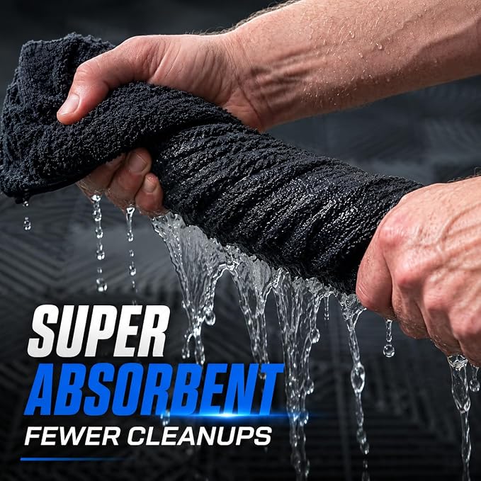 REDKISS 1P Large Microfiber Car Towels(35" × 24") for SUV Truck Detailing | 800 GSM Twist Loop Microfiber Drying Towel, Absorbent Streak-Free, Scratch-Free Car Wash Towel for Car Detailing