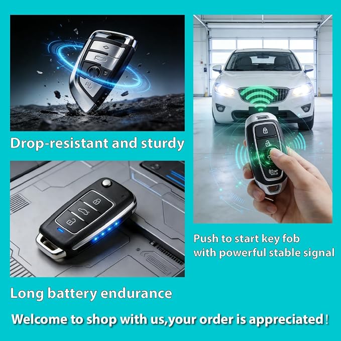 Replacement for 2020 Kia Telluride Key Fob TQ8-FOB-4F24 434MHz 4 Buttons