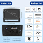 5Ghz WiFi 4G+128G Android 15 Radio for Toyota Tacoma 2005-2015 Car Stereo with Wireless Carplay Android Auto,5.0 Bluetooth,Build-in EQ,9inch IPS Touchscreen,GPS,FM/RDS Support J-B-L & Big Screen