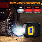 Tire Inflator Air Compressor Portable Pump for 12V DC Car Tires with Digital Pressure Gauge 150PSI Auto LED Light Cars ATVs Bicycles