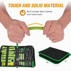 238Pcs Trim Removal Tool, Auto Push Pin Bumper Retainer Clip Set Fastener Terminal Remover Tool Adhesive Cable Clips Kit Car Panel Radio Removal Auto Clip Pliers, Green