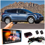 MPC Remote Start Kit Compatible with Toyota RAV4 2013-2018 | Plug and Play | 1-Button Remotes Included | 10 Minute Install | Tech Support Included