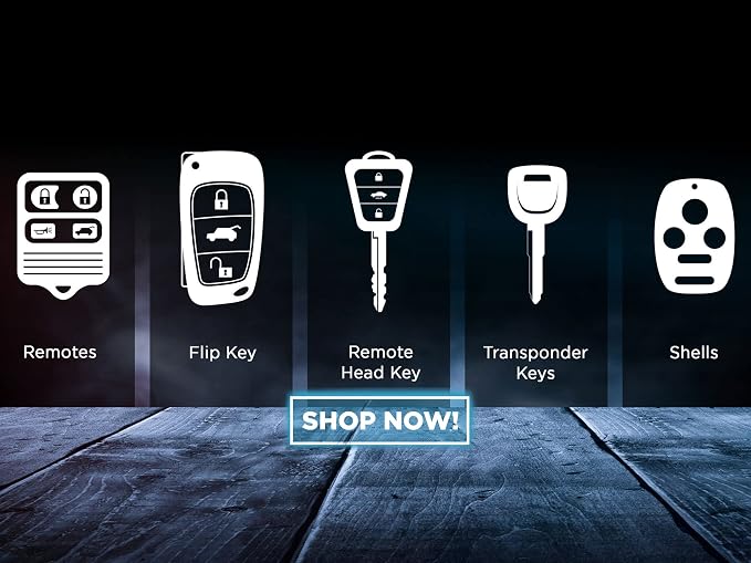 Keyless Entry Remote Control Car Key Fob Replacement for A269ZUA111 (Pack of 2)