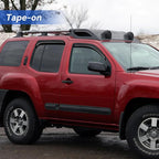Window Visors Rain Guards Shield for 2005-2016 Nissan Xterra, Out-Channel Window Vent Wind Deflectors Visors Shades for 05-16 Nissan Xterra