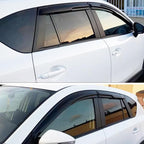Side Window Visors rain Guards Vent Deflectors Compatible with Hyundai Tucson 2016-2021, Vent Deflector Window Rain Guard Sun Shade Visors, Car Accessories 4PCS 2016 2017 2018 2019 2020 2021