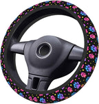 Animal Paws Elastic Steering Wheel Cover Non-Slip Breathable Steering Wheel Protector Fit Auto, SUVs, Truck