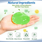 Car Cleaning Gels, Super Clean Clean Putty Dust Cleaner Kit, Auto Detailing Tools Cleaning Putty Car Interior Cleaner, Keyboard Cleaner, Cleaning Slime Car Cleaning Supplies Gift for Men Women
