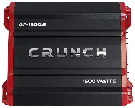 GP-1500.2 1500 Watt 2 Channel Car Audio Amplifier Stereo Amp Bridgeable Bundle with Rockville RWK82 8 Gauge 4 Chan Car Amp Wiring Installation Wire Kit (2) RCA's