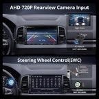 A5L 7inch Android Double DIN Car Stereo, Wireless CarPlay&Android Auto, Wi-Fi/USB/BT Tethering, QLED Touch Screen Car CarPlay, DSP, MirrorLink, FM&SS Radio, HD LRV, HDMI Out, AI&GPS Tracking