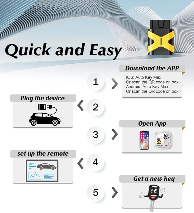 Car Remote Key Tool/Self Programmable for Large Number of car Models/Save and Simple(No Remote) (Smart Key self Program Device)