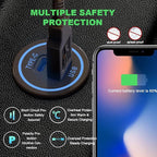 USB Type C Charger, 5V 3A, Compatible with iPhone 12/Mini/Pro/XR/Xs/Max/X/11/10/9/8/7/6/Plus, iPad Pro/Air 2/Mini, Galaxy, LG, HTC and More