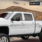 in-Channel Incredibly Durable Rain Guards for Chevrolet (Chevy) Silverado/GMC Sierra 2014-2018 Crew Cab, Truck Accessories, Vent Window Visors, Original Window Deflectors, 4pcs - 614224