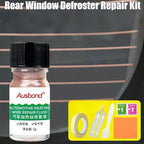 Copper Conductive Paint Repair Rear Defroster (Rear Window Defogger Repair Kit)-Extremely High Conductivity,Cures At Room Temperature,Diy Repair Quick And Hassle-Free,Corrosion Resistant,Does Not Oxidize