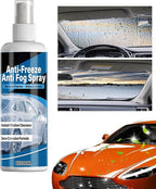 Windshield Anti Fog - 100ml Streak-Free Liquid Defogger | Portable Glass Cleaner for Instant Fog Removal,for Clear Visibility Cleaning Coating Driving Window Shower Door Rain Water