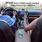Car CarPlay Cable for iPhone 17, 16, 15 USB C Charger Cord,4-Pack 1.6 FT+3 FT+3 FT+6 FT USB A to USB C Charging Cable for Apple iPhone 17/17 Pro/Air/16e/16/15 Pro Max/Plus Cord, White