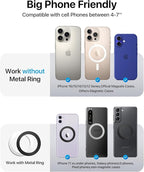 for MagSafe Car Mount [Upgraded Strongest Magnet] Magnetic Phone Holder for Car Vent 360 Adjustable Magnetic Car Phone Holder Mount for iPhone 17 Pro Max 16 15 14 13 Plus Mini (Carbon Fiber)