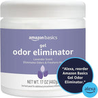 Gel Odor Eliminator, Activated Charcoal, Lavender Scent, 17 Oz, 1-Pack