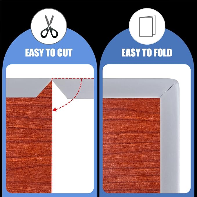 Rubber Edge Trim, Flexible Edge Banding, 1/2"(12mm) U Channel Furniture Edge Protector, Self Adhesive Edge Guards for Plywood, Wood, Glass Parts, 20Ft, Grey Color