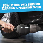Ball Buster Wheel and Rim Speed Polisher - Wheel Cleaner Drill Attachment for Safe & Easy Cleaning Hard-to-Reach Areas on Cars, Trucks, SUVs, RVs, and Motorcycles