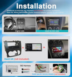 Double Din Car Stereo with Wireless Apple CarPlay Android Auto Audio Radio | 7" Screen, FM/AM Radio, 4.2 Channel 240W 16-Band EQ DSP, Subwoofer, Bluetooth, Backup Camera, Fast Charging, SWC, MirrorLink