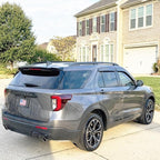 2020-2026 Tape-On Rain Guards for Ford Explorer Extra Thick Side Window Visor Deflectors XLT Limited Timberline ST King Ranch Platinum 2021 2022 2023 2024 2025