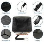 Car Trash Can – Multi-Purpose, Lightweight and Portable with Durable Water-Resistant Coating, No Installation Required, Practical and Ample Capacity, Variety of Colors.Red Panda