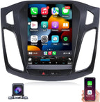 Ford Focus Car Stereo Radio 2012-2018 with Carplay/Android Auto, 10.4 Inch IPS Touch Screen Replacement with GPS Navigation Bluetooth 5GWiFi Mirror Link Backup Camera, 2G RAM 32G ROM