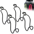Car Hook for Purses and Bags 4 Pack Headrest Hangers (4 * Small Size) | Hard Hat Hanging Holder for Truck Car Backseat Storage Stuff for Women Automotive Necessities Accessories New Driver Gifts