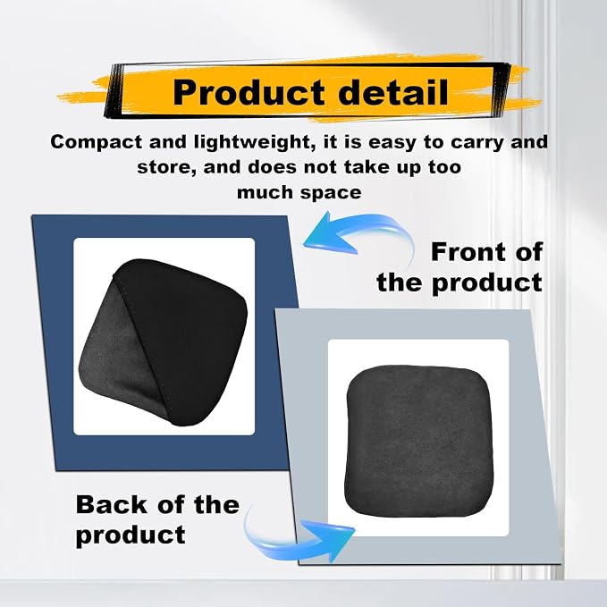 Car Screen Cleaner, Car Accessories Car Screen Wipes, Microfiber Auto Screen Cleaning Pad, Touch Screen Cleaner for Car, Fit for Car Dashboard LCD Display Interior Car Accessories(Black gray)