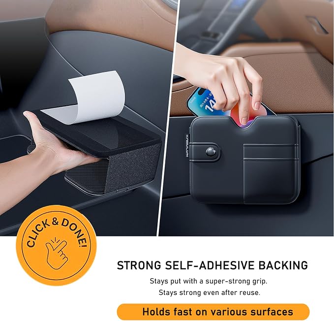 Foldable Car Storage Box with Glasses Clip,Multifunctional Seat Back Organizer,Trash Can, Auto Door Side Pocket,Storage Bag,Car Accessories Organizer Box