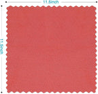 Orighty Microfiber Cleaning Cloth, 400 Pack Highly Absorbent Cleaning Rags, Household Cleaning Supplies, Reusable Microfiber Towels Lint Free Cloths for House, Kitchen, Car Care, 12x11 inch, Red
