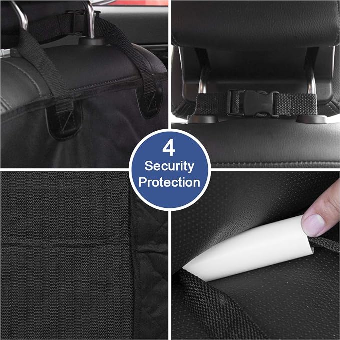 Dog Car Seat Cover, Pet Front Cover for Cars, Trucks, and Suv's - Waterproof & Nonslip Dog Seat Cover,(Front Seat)