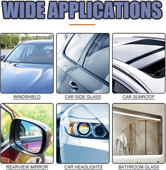 Fast Acting Quick Clear Anti Fog Sprayed for Car Windshield Instantly Misting Removal Liquid Safe Night Driving