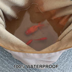 2pcs Beige Waterproof Towel Auto Car Seat Cover Protector Machine Washable - Fit Yoga Running Crossfit Athletes Beach Swimming Outdoor Sports