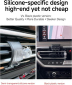 Qi2.2 25W Wireless Charger Car Phone Mount for BMW 2/3/4 Series 2022-2024 | 3 Series 19-25,4 Series/i4 21-24, Magsafe Accessories Fast Charging Magnetic Cell Phone Holder Compatible with iPhone Android