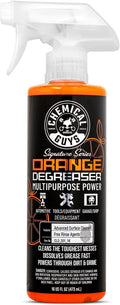 Signature Series Orange Degreaser Spray - Heavy Duty All Purpose Cleaner for Engines, Tires, Undercarriages, Tools and More, Professional Strength, Breaks Down Grease, Oil & Grime, 16 oz