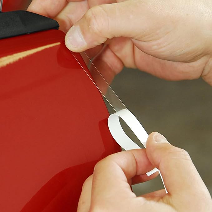 Door Edge Guard Protection Film Roll, 3/8" x 100' - Car or Truck Doors, Protective Barrier Against Minor Scratches, Paint Chips, Door Edge Impact, and Dings - Prevents Damage and Possible Rust