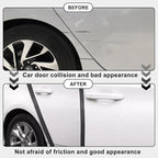Universal Car Door Edge Guard, 2In x 33Ft Door Sill Protector, Automotive Anti-Collision Strip for Car Door Edge/Front and Rear Bumper/Door Sill Protector, Fits for Most Car, Black