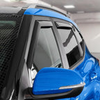 Goodyear Shatterproof in-Channel Window Deflectors for Kia Seltos 2021-2026, Rain Guards, Window Visors for Cars, Vent Deflector, Car Accessories, 4 pcs - GY008487