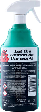 Demon Glass 34 fl Oz (1L) - Active Glass Cleaner