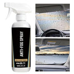 Car Fog Shield, Glass Clear Spray, Windshield Defogger with Fast Mist Removal, Auto Glass Care with Hydrophobic Coating, Car Care Solution, Spray for Driving Visibility Safety Protection Use