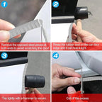 49Ft(15M) Long Car Door Edge Guards, U Shape Edge Trim Rubber Seal Protector Car Door Protection Anti-Collision Rubber Clips Easy to Cut No Need Adhesive Fit for Most Vehicles| Grey