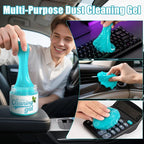 Car Cleaning Gel (Blue,Mint) Cleaning Putty Universal Dust Cleaning Car Interior Cleaner Keyboard Dust Remover Car Slime Gifts for Men Women girl（1 pack）