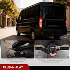 4 Pin Trailer Wiring Kit 56327 Vehicle Standard 4 Way Connector Custom for 2015 2016 2017 2018 2019 2020 2021 2022 2023 2024 Ford Transit-150, Transit-250, Transit-350, E-Transit Hitch
