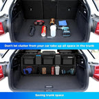 Car Organizer, Car Organizers and Storage with 9 Pockets, SUV Trunk Organizer for SUV/MPV/Truck, Car Essentials (42 * 10in)
