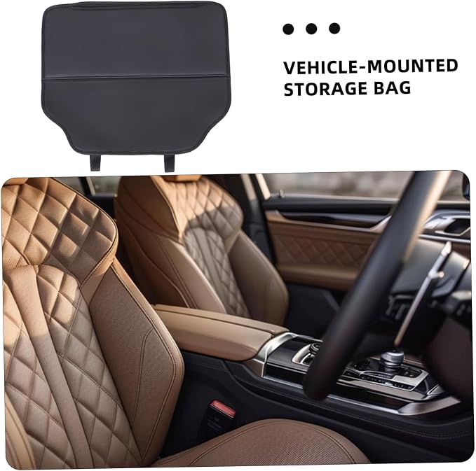 Kick Mat Back Protector Car Seat Organizer Soft Boy Girl-Friendly Design for Backseat Protection Against Kicks and Scuffs Easy to Clean and Maintain